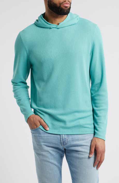 johnnie-O Brinson Waffle Pullover Hoodie