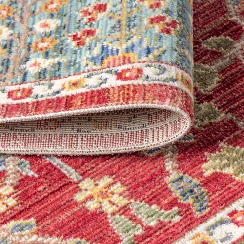 Shop Jonathan Y India Flower And Vine Burgundy Area Rug