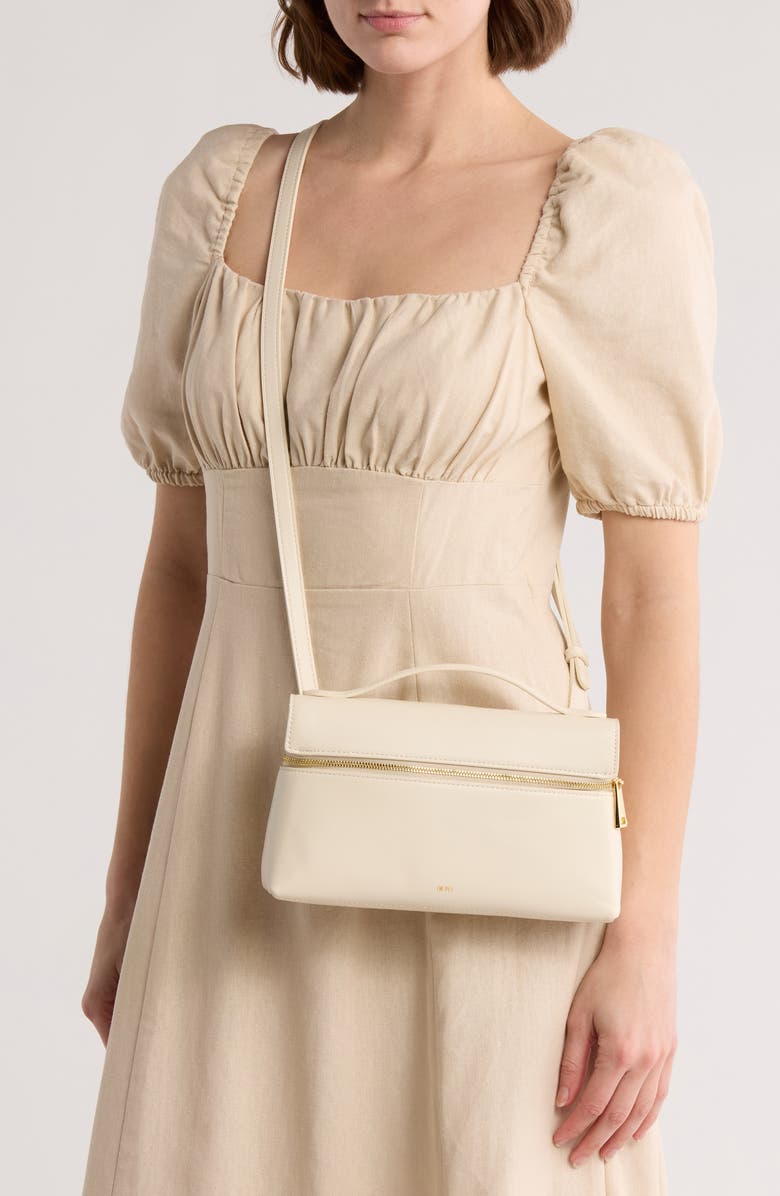 JW PEI Thea Faux Leather Top Handle Bag, Alternate, color, White