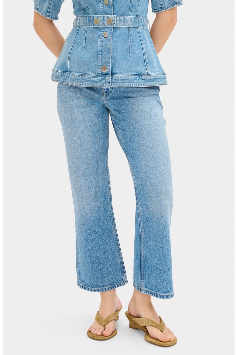 Kick Flare Jeans, Main, color, NEW LIGHTWASH