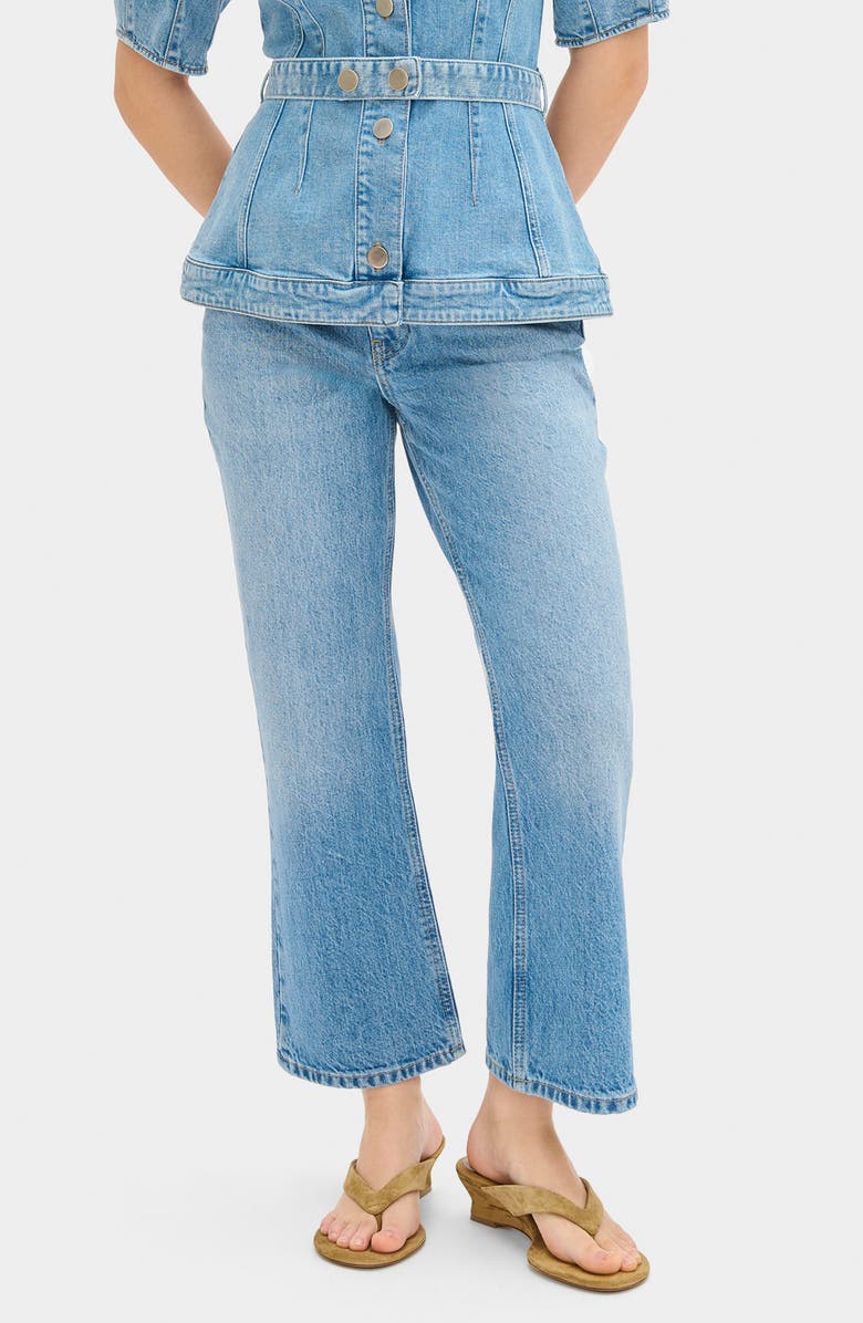 ALIGNE Kick Flare Jeans, Main, color, New Lightwash