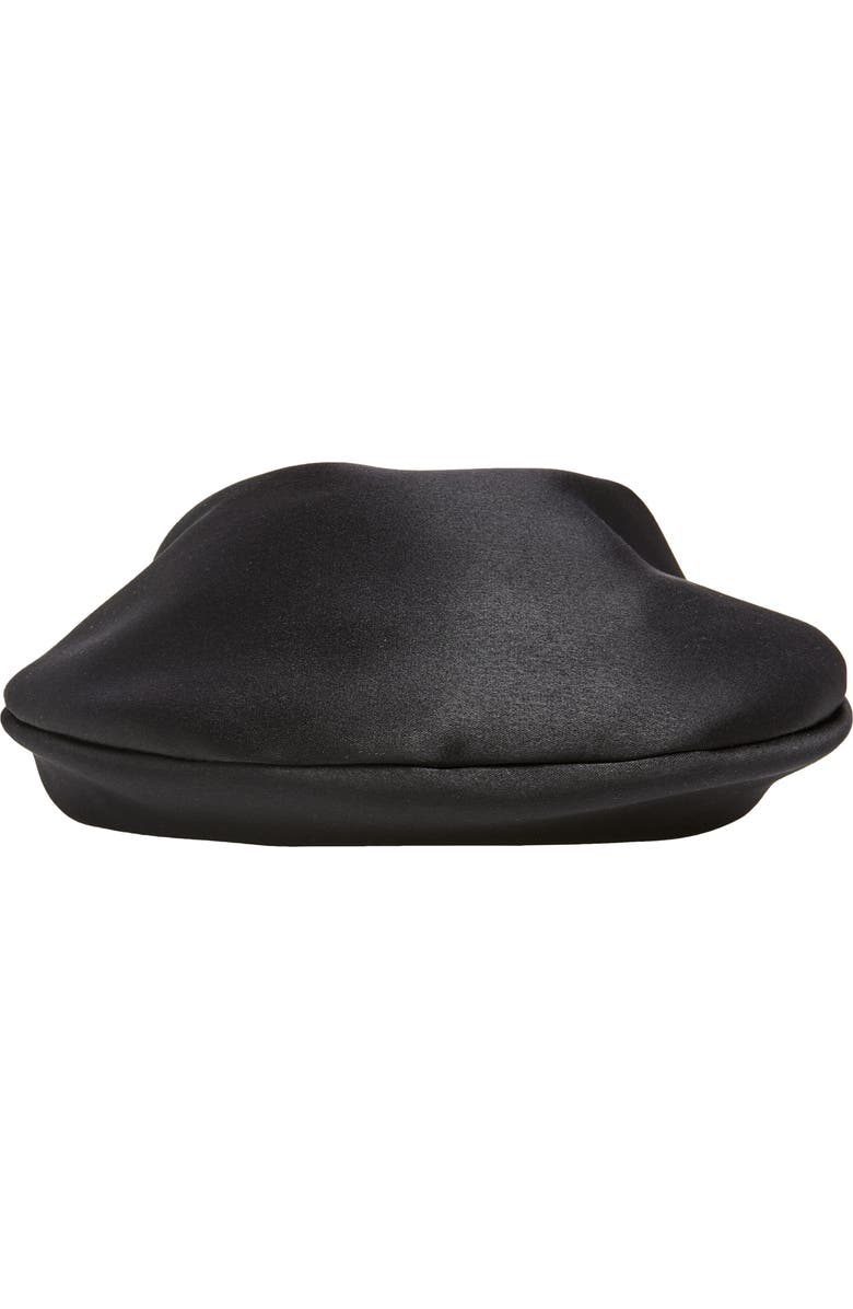 L’alingi Crystal Handle Satin Hobo Bag, Alternate, color,