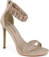 ZIGISOHO Ankle Strap Stiletto Sandal