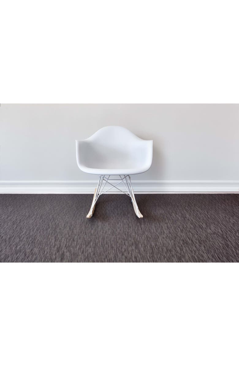 Chilewich Textured Woven Indoor/Outdoor Floor Mat, Alternate, color, Grey Flannel