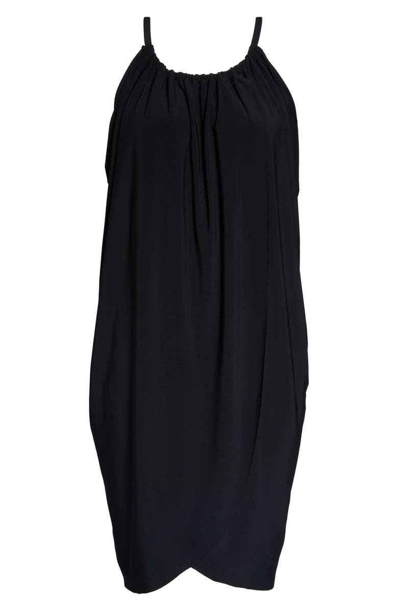 Magicsuit<sup>®</sup> Draped Cover-Up Dress, Alternate, color, Black