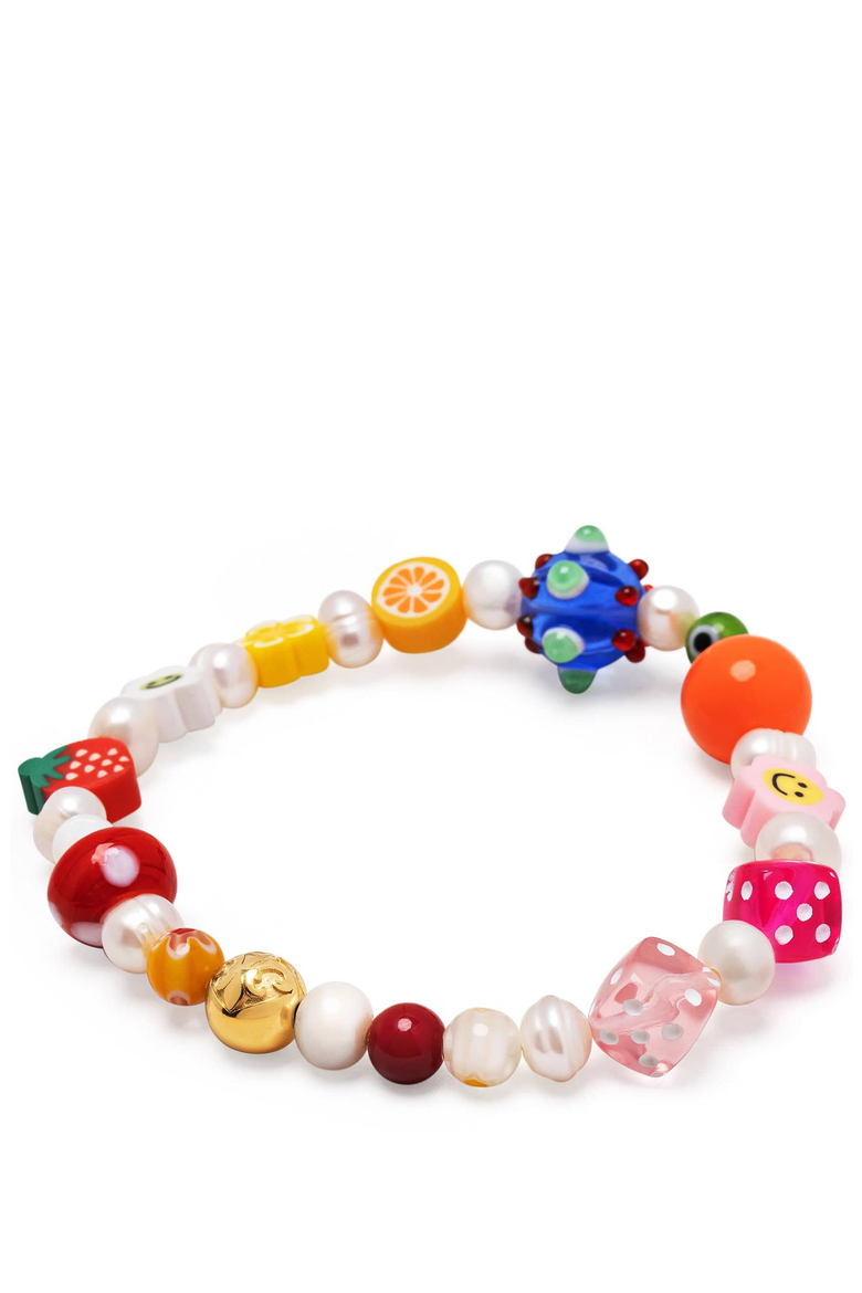 Berry Pearl Assorted Beads Bracelet, Main, color, Multicolor