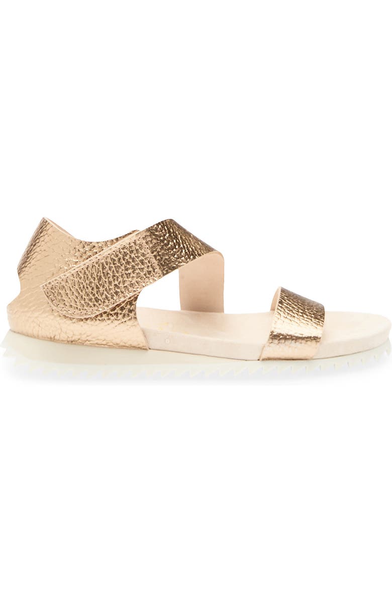 Pedro Garcia Jedda Two Strap Sandal, Alternate, color, Cava Cervo Lame