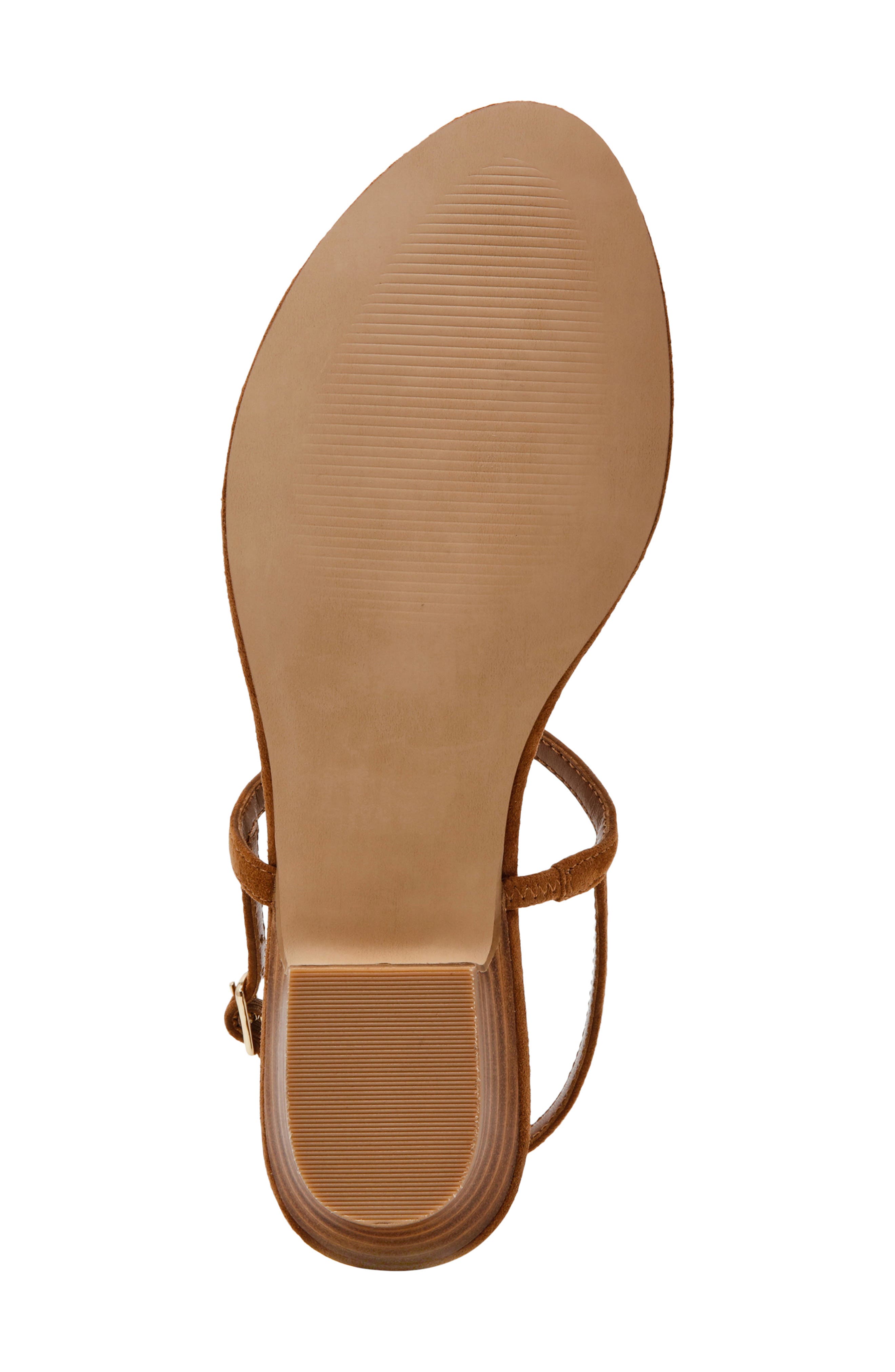 Steve Madden Ralia Slingback Sandal, Alternate, color, Chestnut Suede