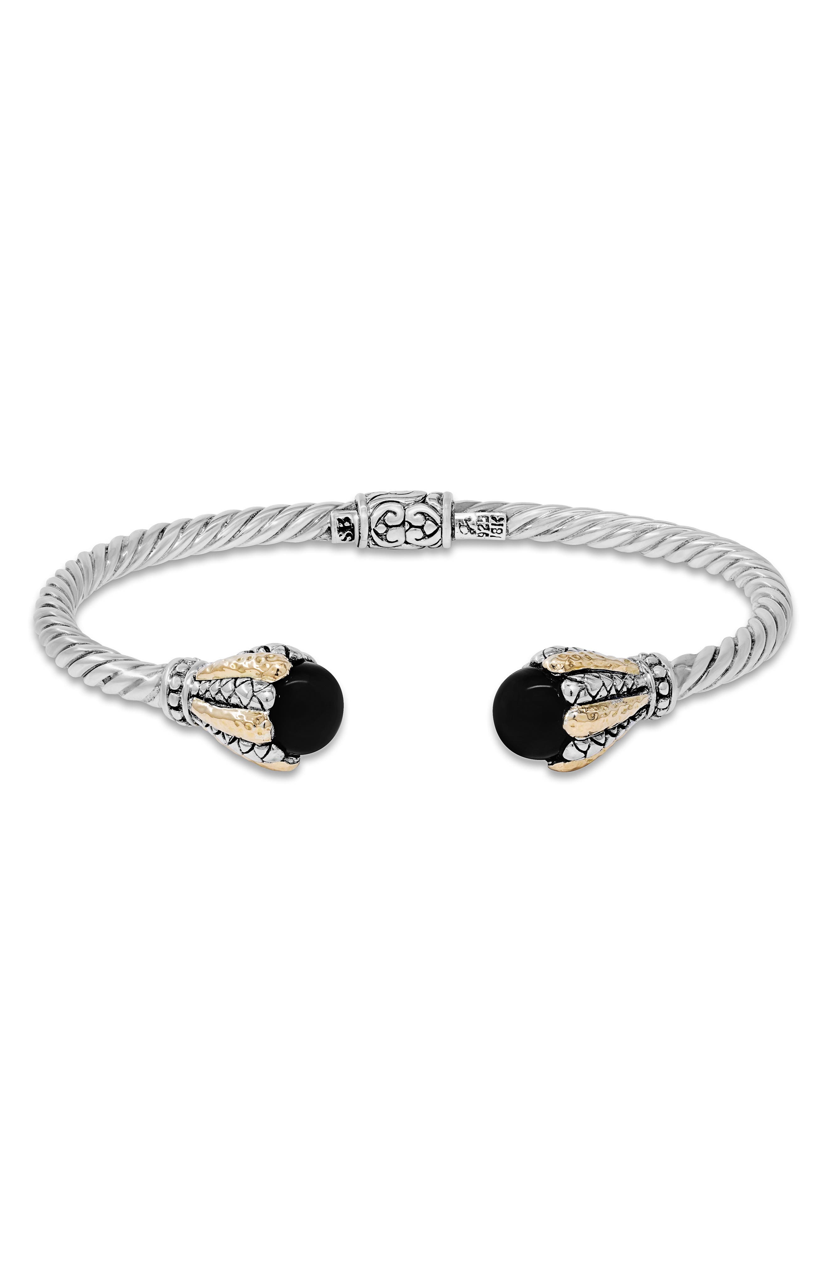 SAMUEL B. Twisted Cable Bracelet