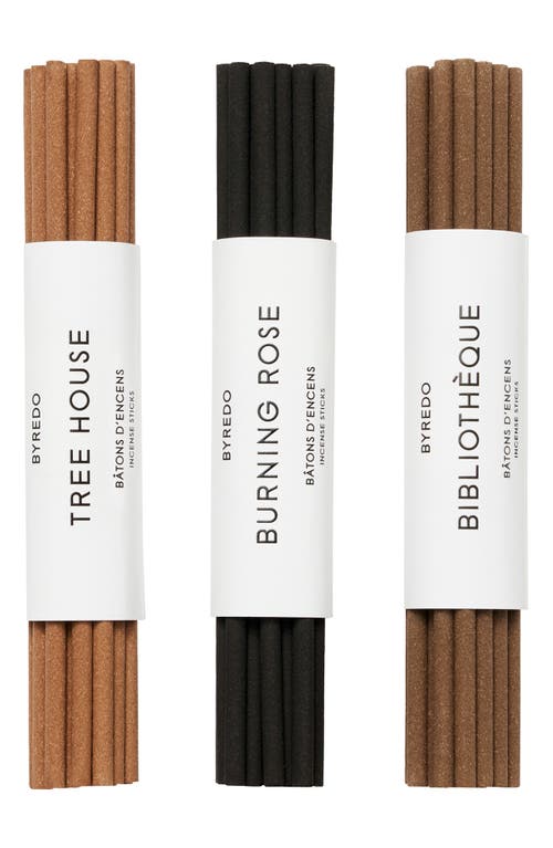 Byredo Trois Encens Incense Set In Multi