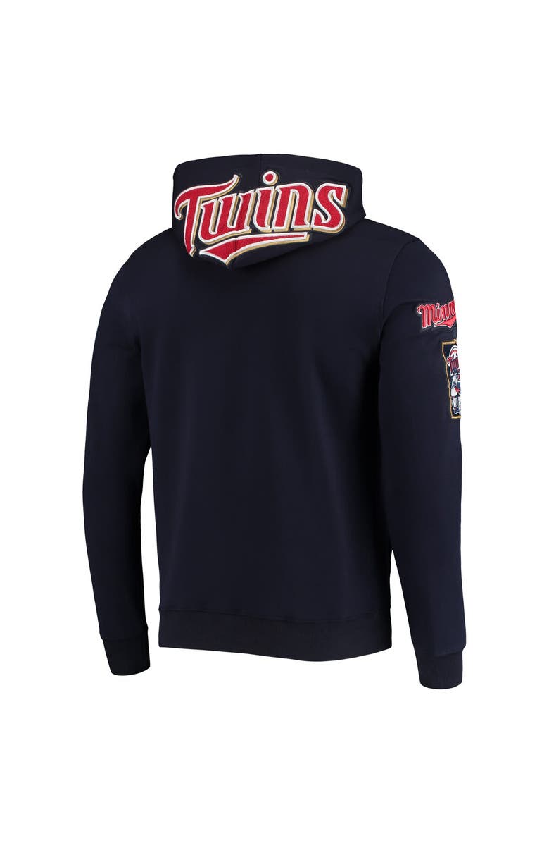 PRO STANDARD Men's Pro Standard Navy Minnesota Twins Team Logo Pullover Hoodie, Alternate, color, Navy