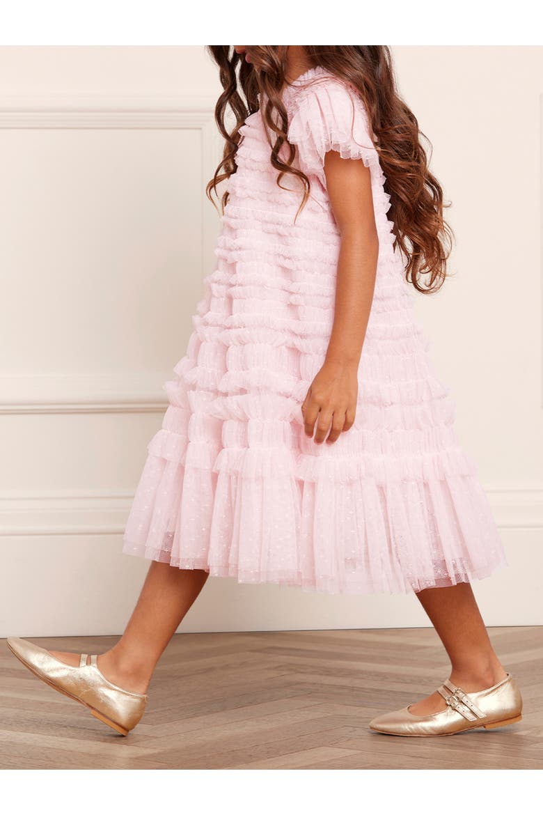 Lisette Kids Dress, Alternate, color, Peony Pink