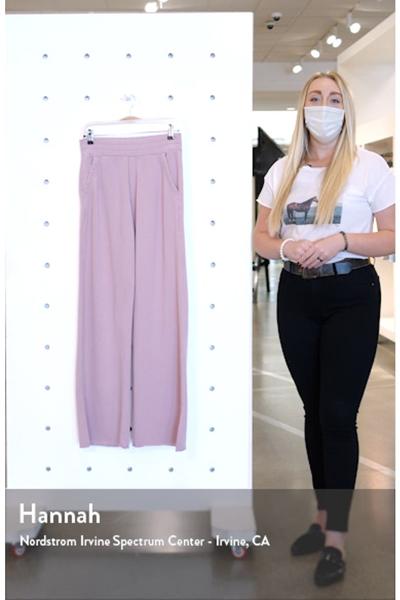 Gabi Wide Leg Lounge Pants video