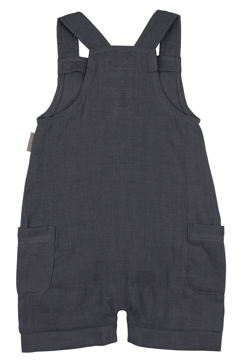 Organic Cotton Muslin Romper, Alternate, color, CHIA SEED