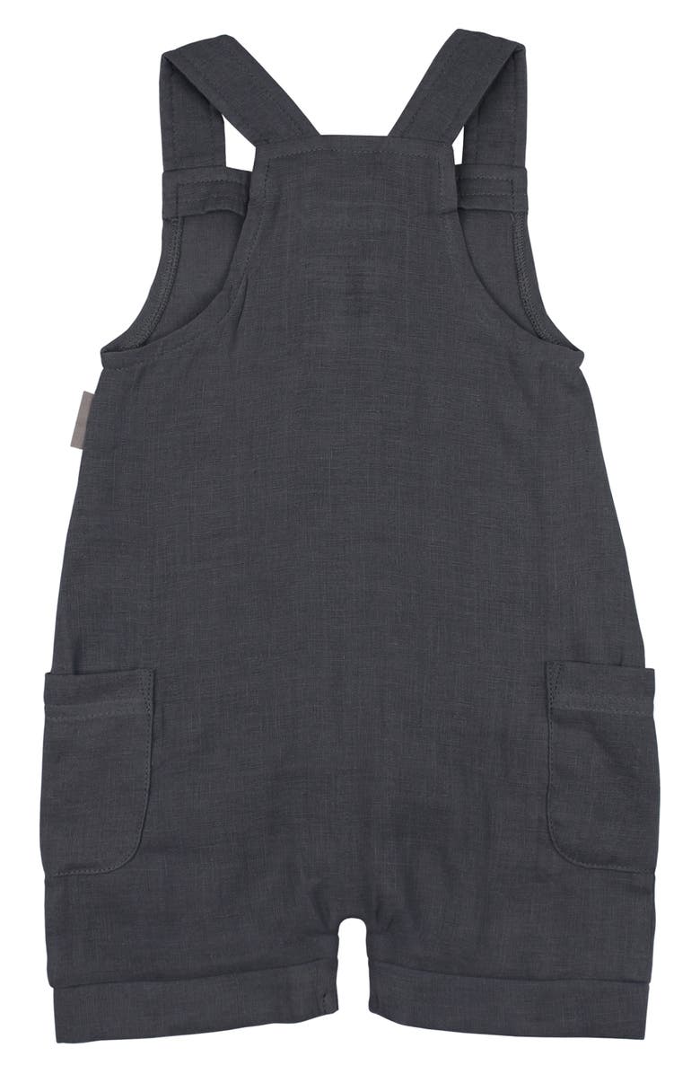 L'ovedbaby Organic Cotton Muslin Romper, Alternate, color, Chia Seed