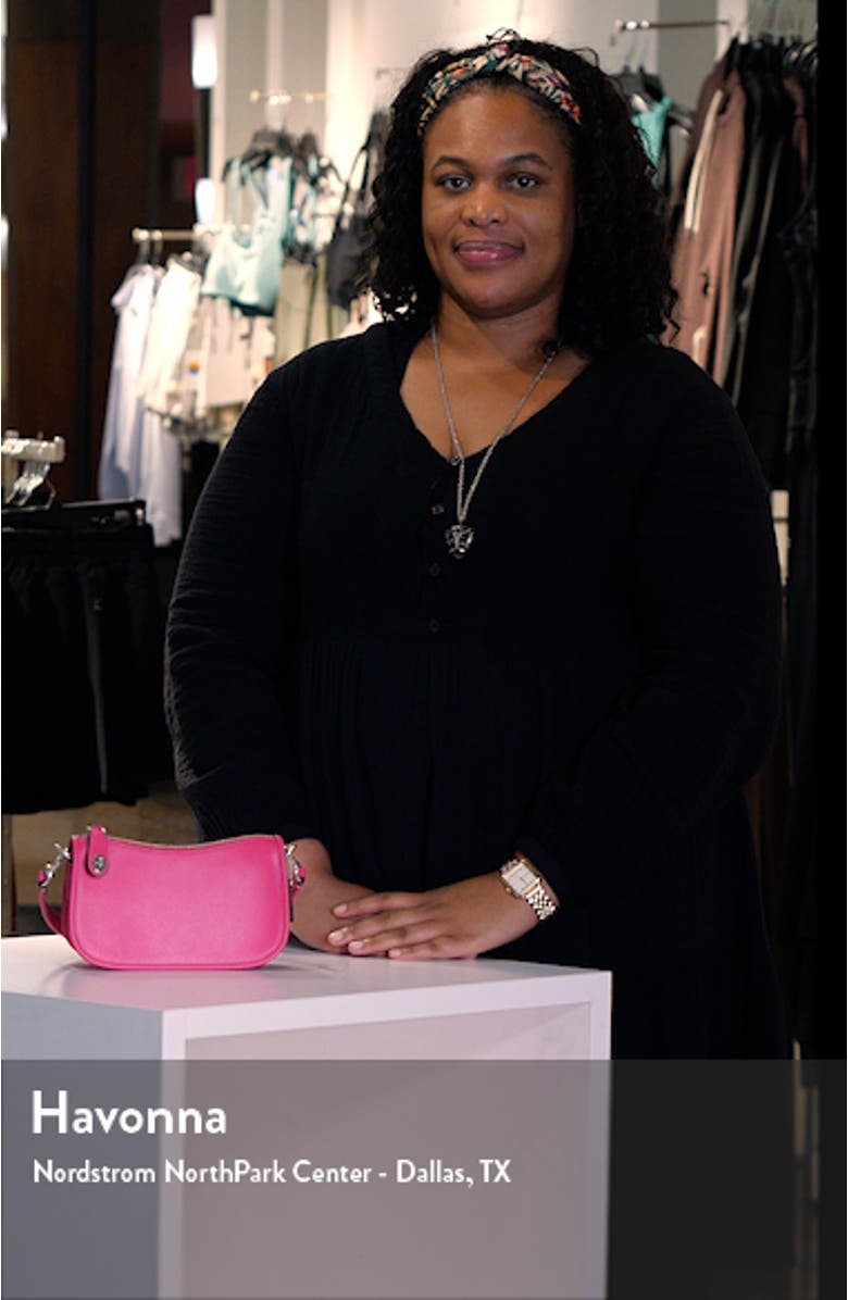 Swinger Glovetanned Leather Shoulder Bag, sales video thumbnail