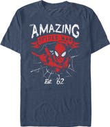 Marvel Men's Marvel Spider-Man Est 62 Graphic T-Shirt