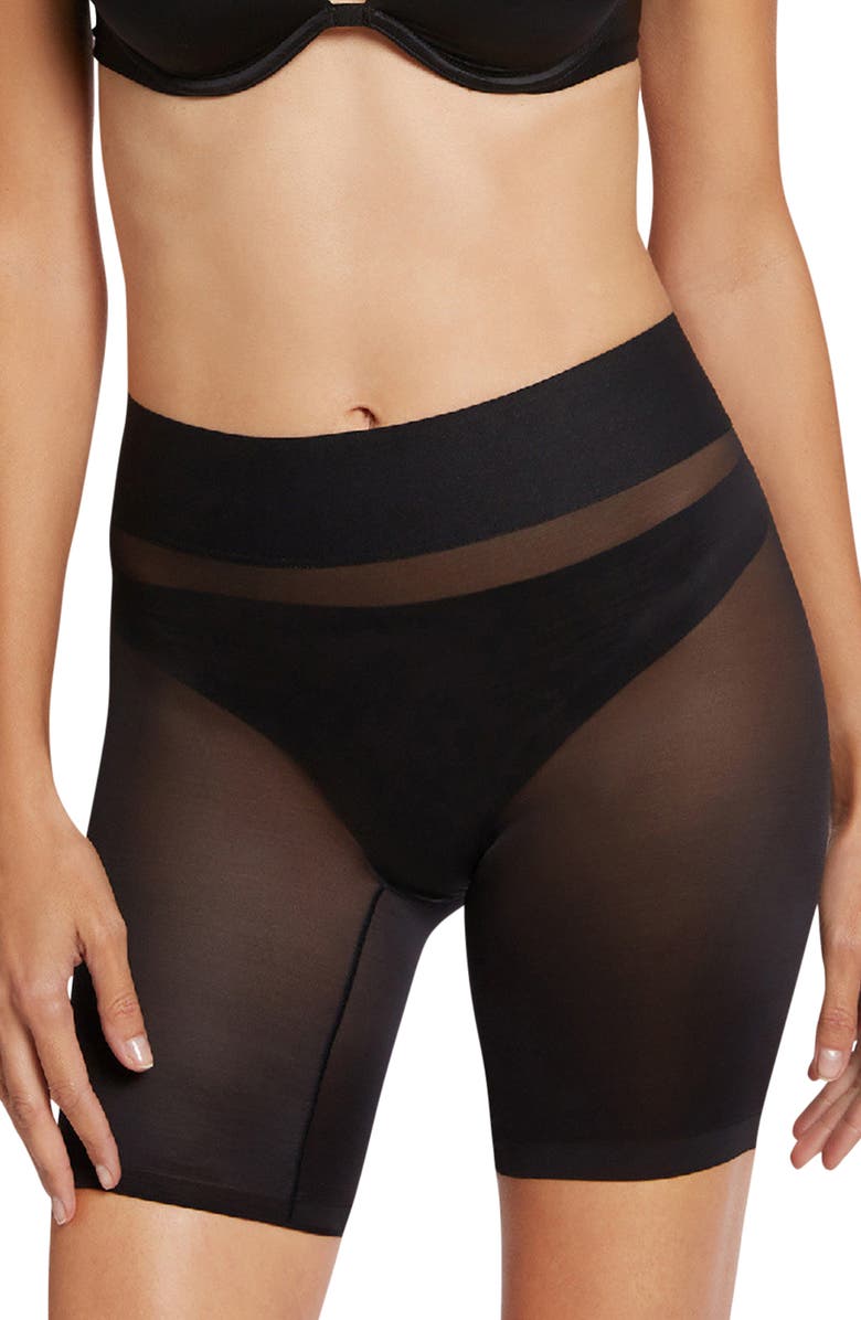 Wolford Sheer Touch Shaping Shorts, Main, color,