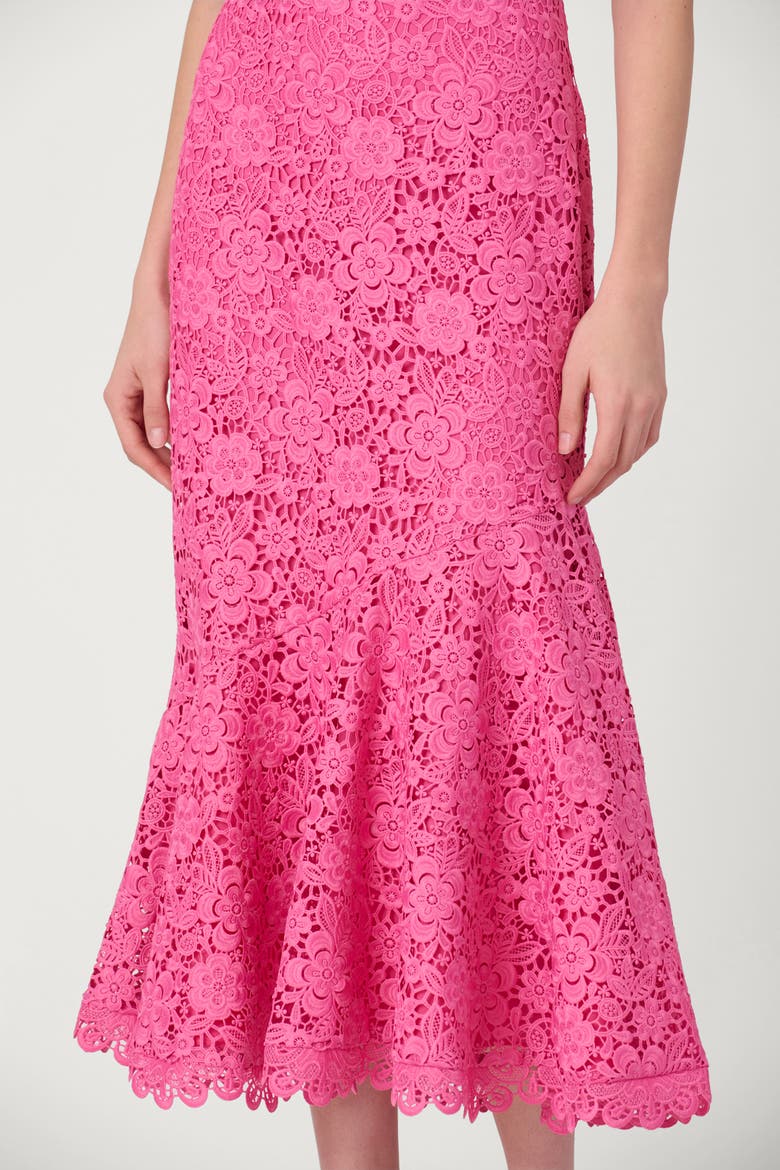 Floral Lace Anamaria Dress, Alternate, color, Wild Orchid
