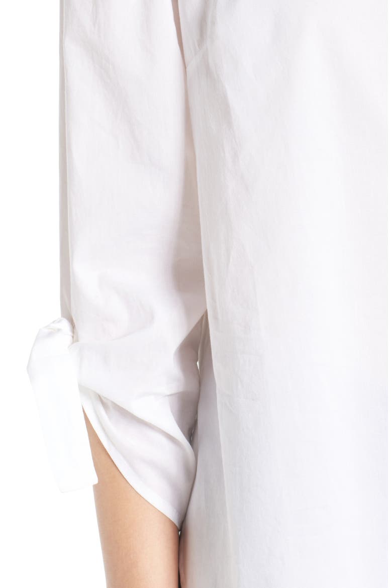 Tie Sleeve Off the Shoulder Top, Alternate, color, WHITE