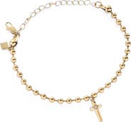 Alex and Ani Cross Ball Chain Bracelet