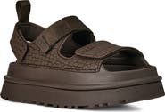 UGG® GoldenGlow Embossed Platform Sandal