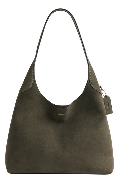 Brooklyn 34 Suede Shoulder Bag