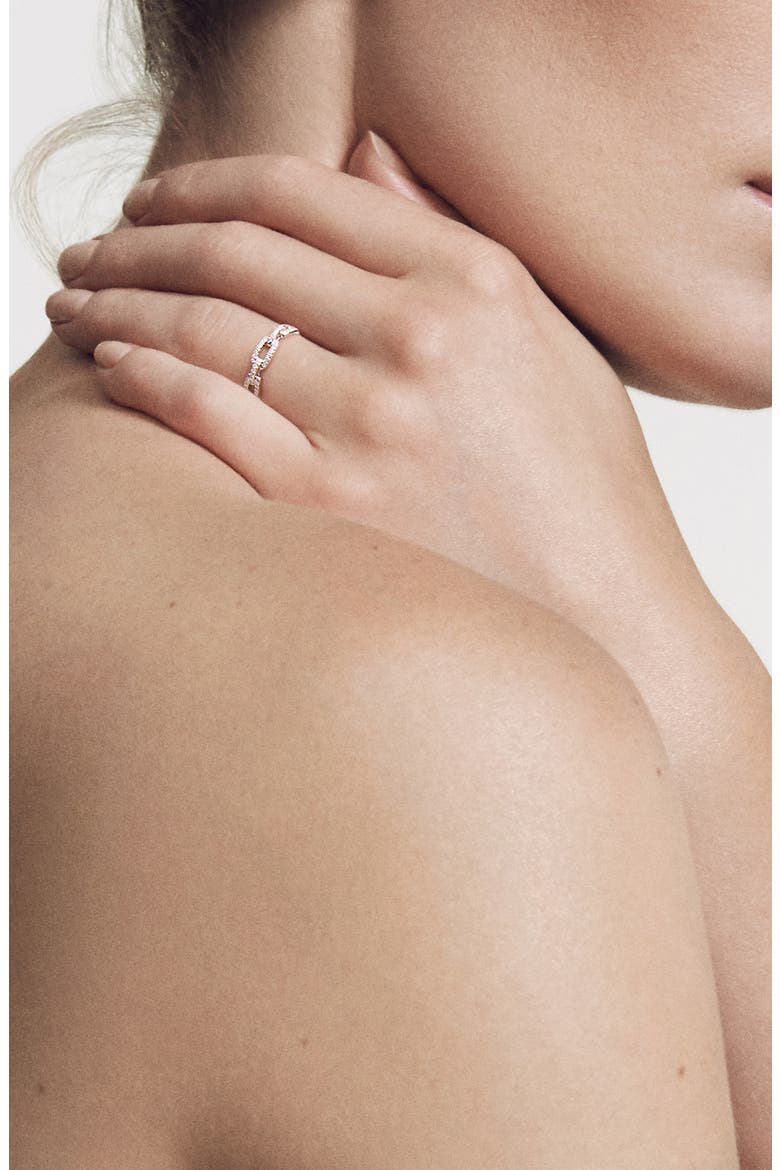 Stax Diamond Chain Ring, Alternate, color, WHITE GOLD