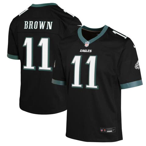 Youth Nike A.J. Brown Black Philadelphia Eagles Game Jersey
