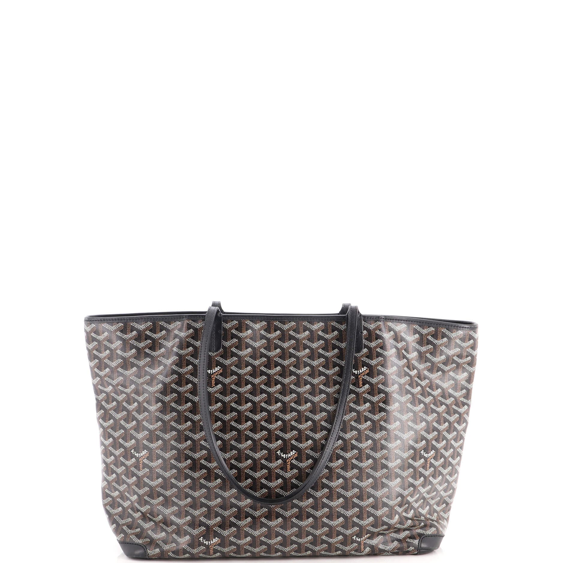 Artois Tote Coated Canvas MM, Alternate, color, Black