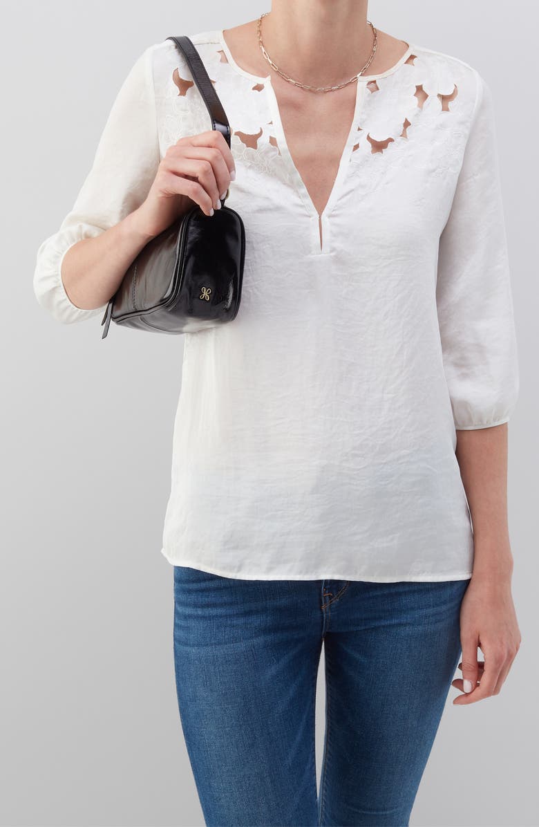 HOBO Autry Small Leather Shoulder Bag, Alternate, color,