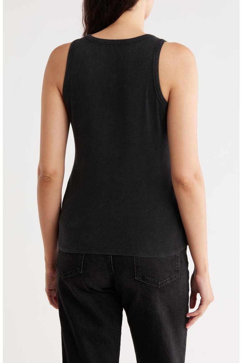 Crystal Embellished Sleeveless Top, Alternate, color, BLACK
