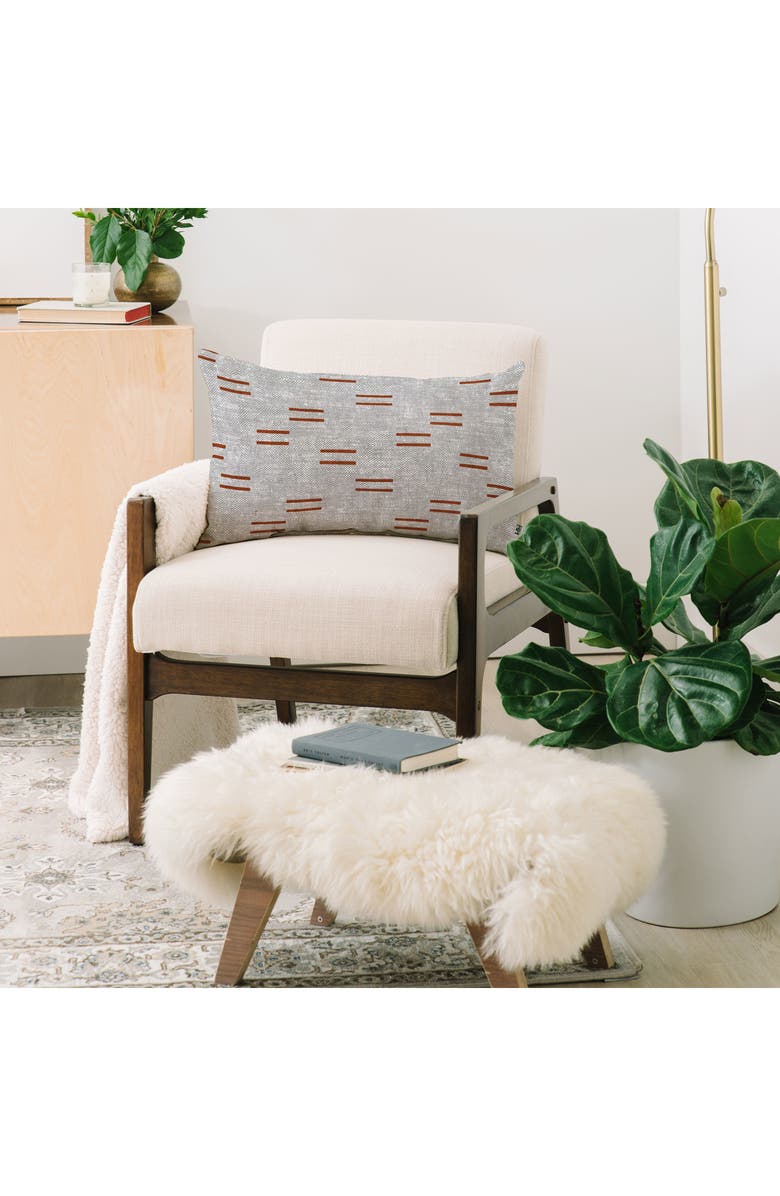 Deny Designs Little Arrow Design Co. Bubble Oblong Pillow, Alternate, color, Multi