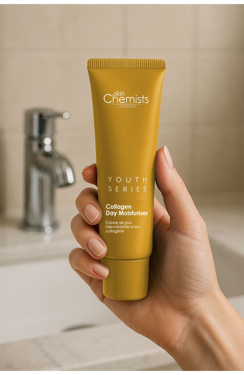 SKINCHEMISTS Youth Series 1% Collagen Day Moisturiser 50ml, Alternate, color, White