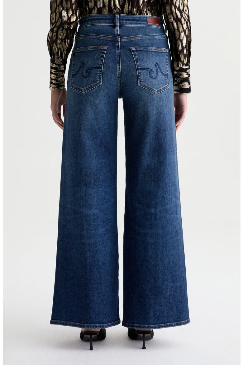 Saige High Waist Wide Leg Jeans, Alternate, color, 14 YEARS BLUEGRASS