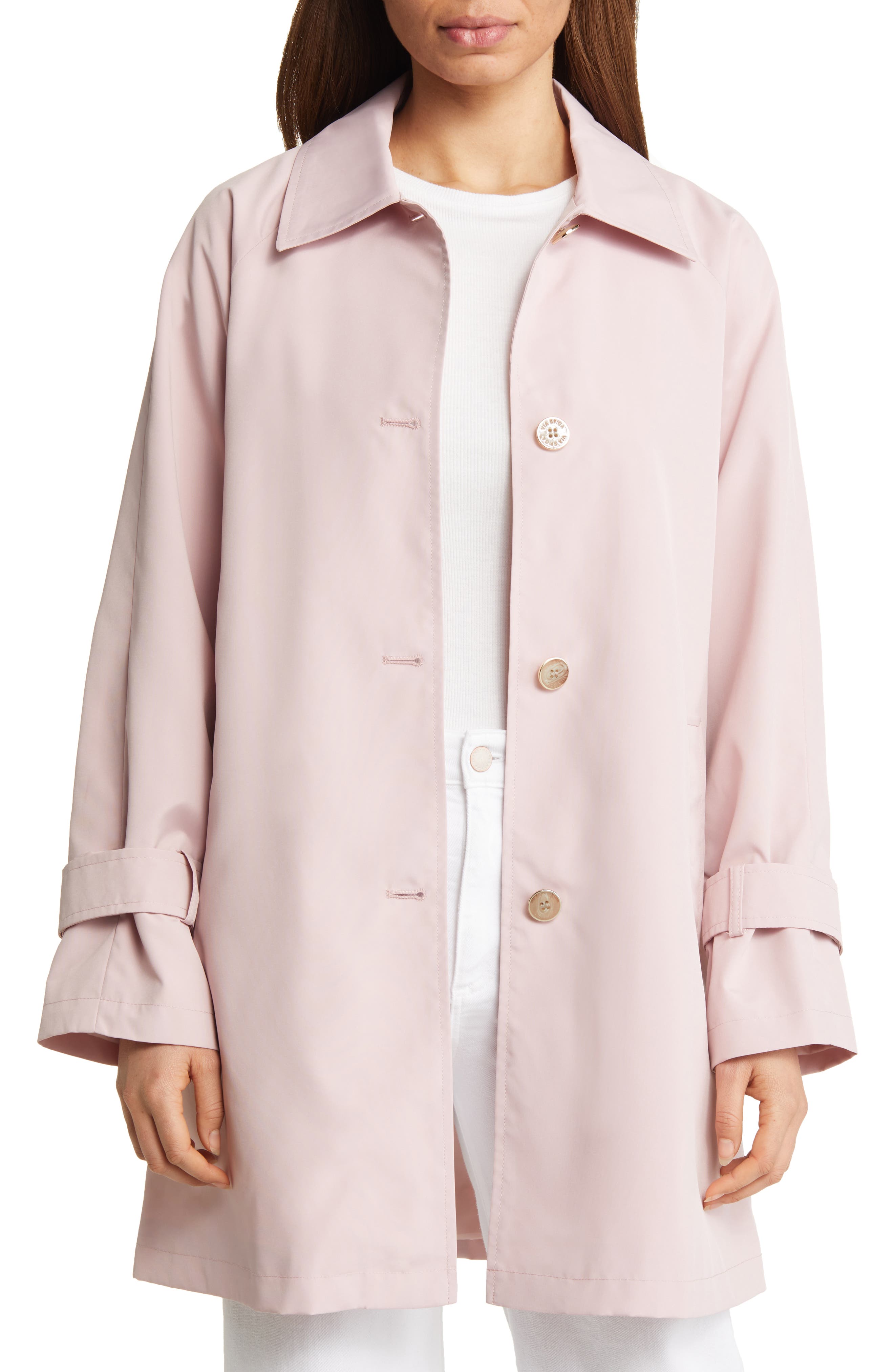 Via Spiga Water Resistant Trench Coat