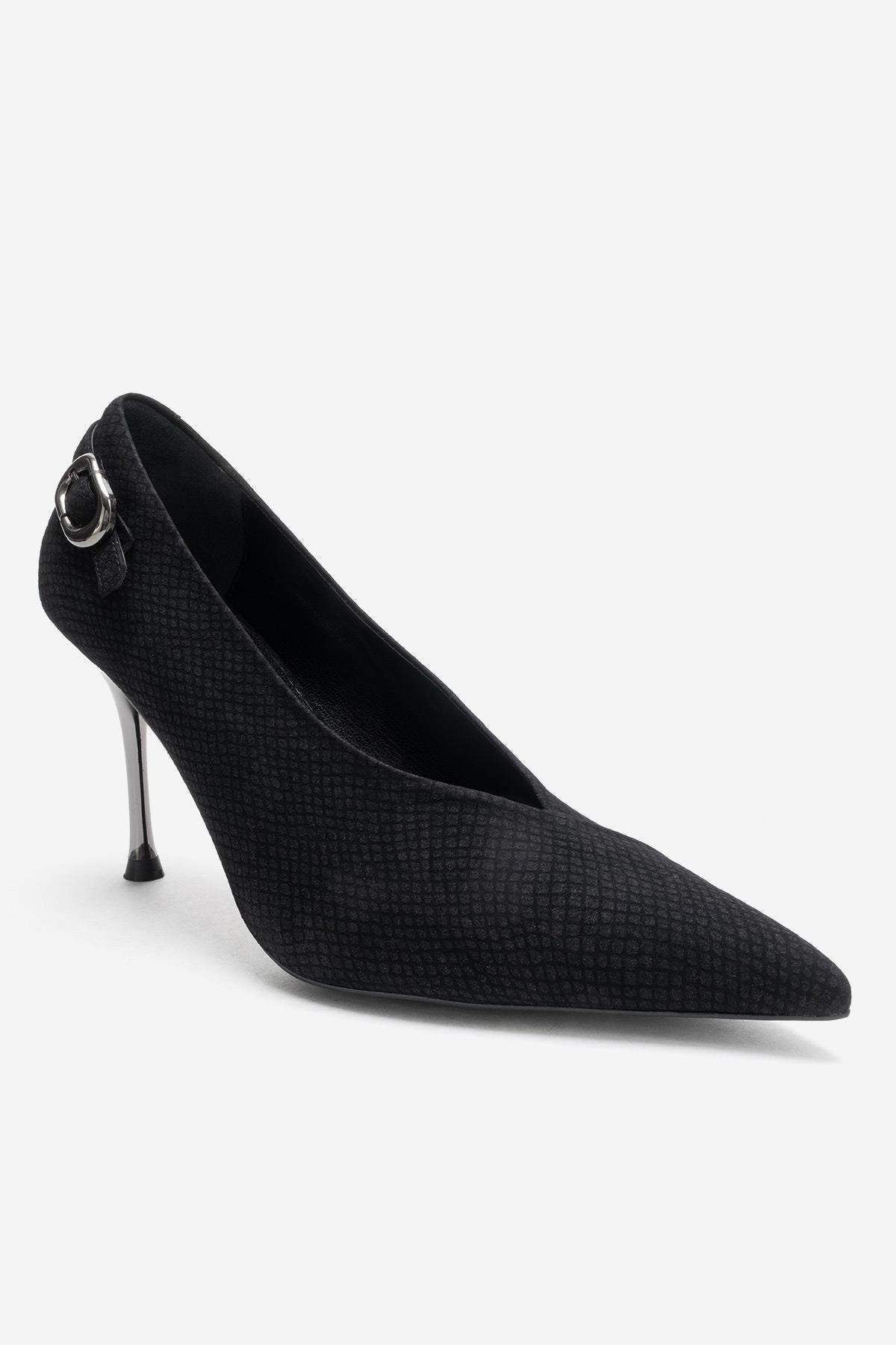 Prologue Shoes Molly Stiletto Pump, Main, color, Black Pattern