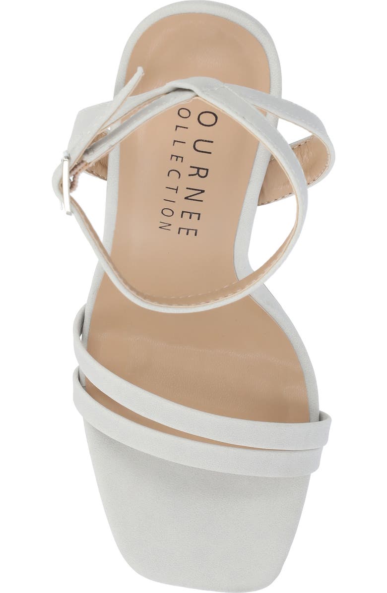 Journee Collection Yevva Ankle Strap Stiletto Sandal, Alternate, color, Grey