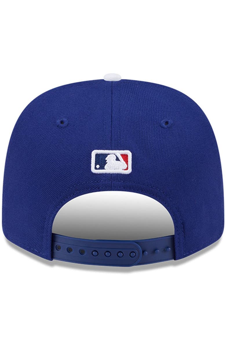 Men's New Era  Royal Los Angeles Dodgers Player Replica 9SEVENTY Adjustable Hat, Alternate, color, Royal