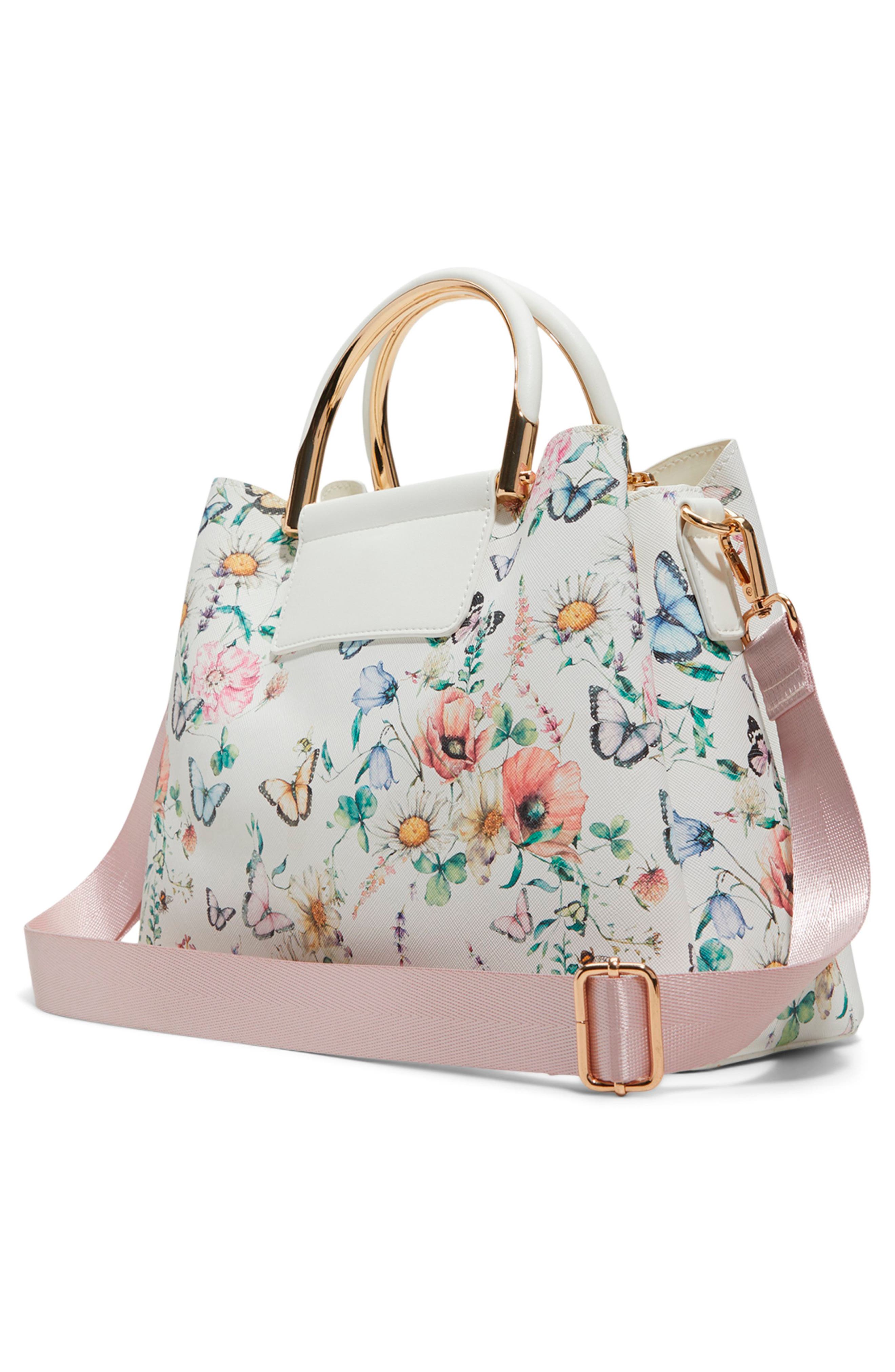 ALDO Sloana Faux Leather Satchel Bag, Alternate, color, 