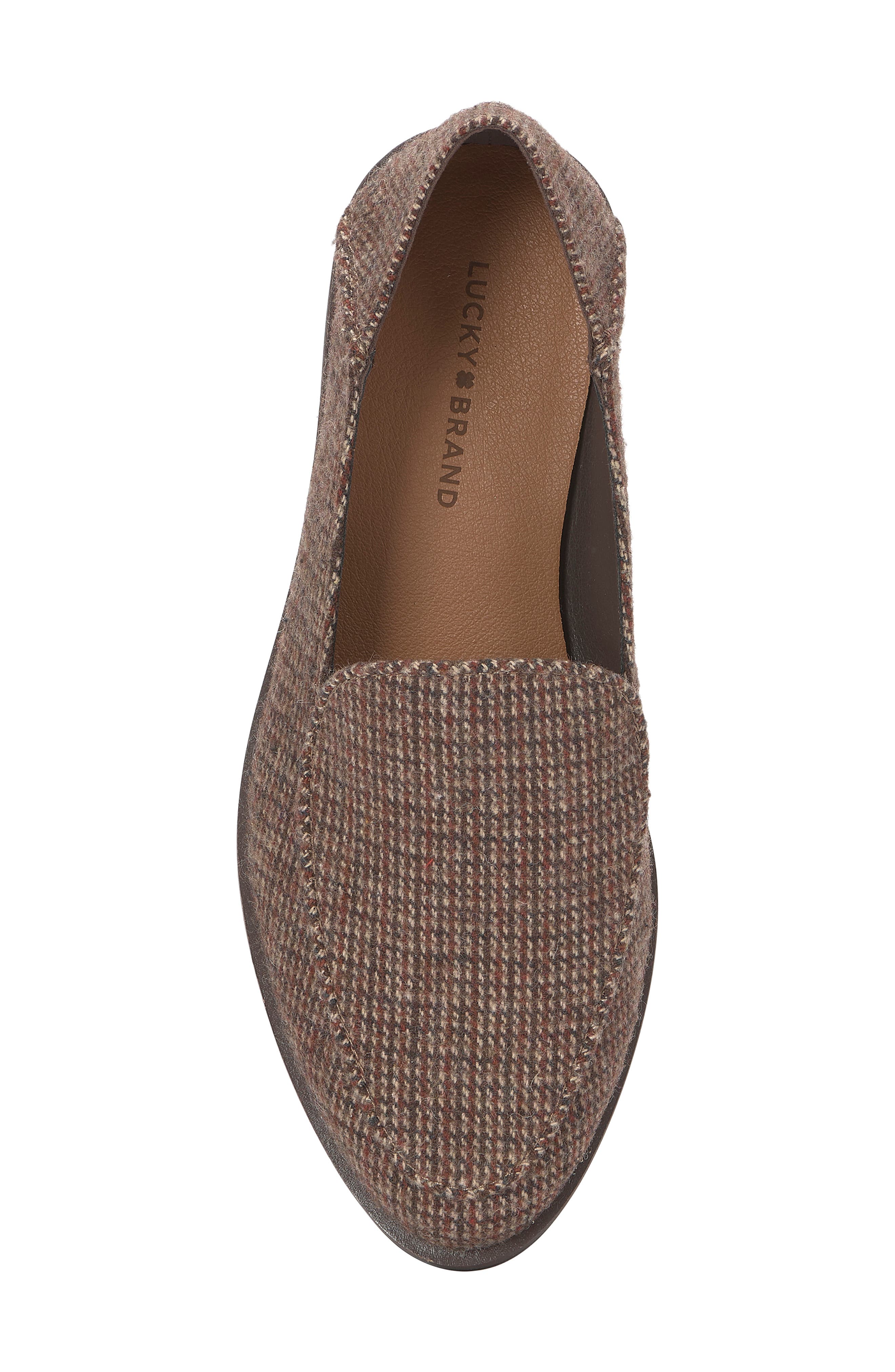 Evlin Loafer, Alternate, color, BROWN