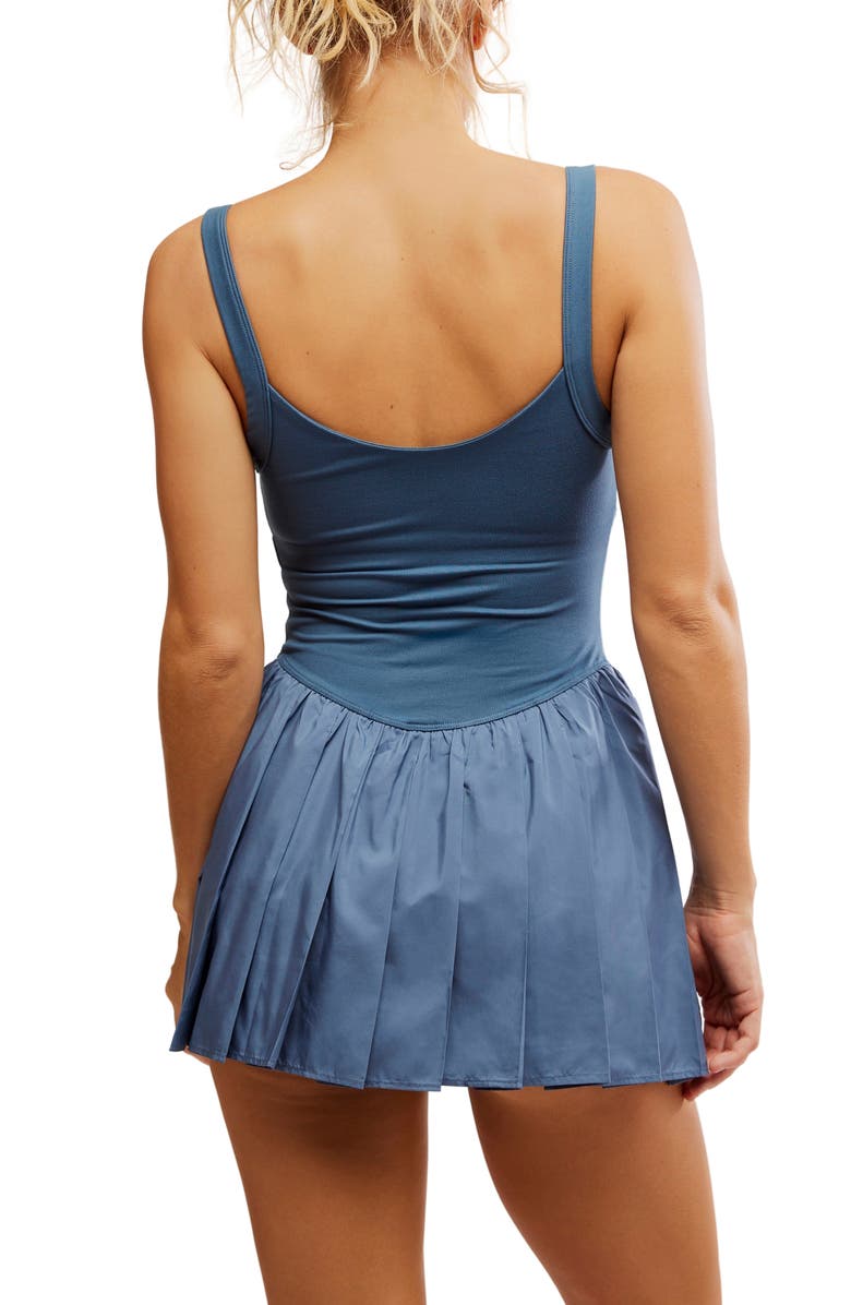 Free People FP Movement Swing of Things Tennis Dress, Alternate, color, Skyline