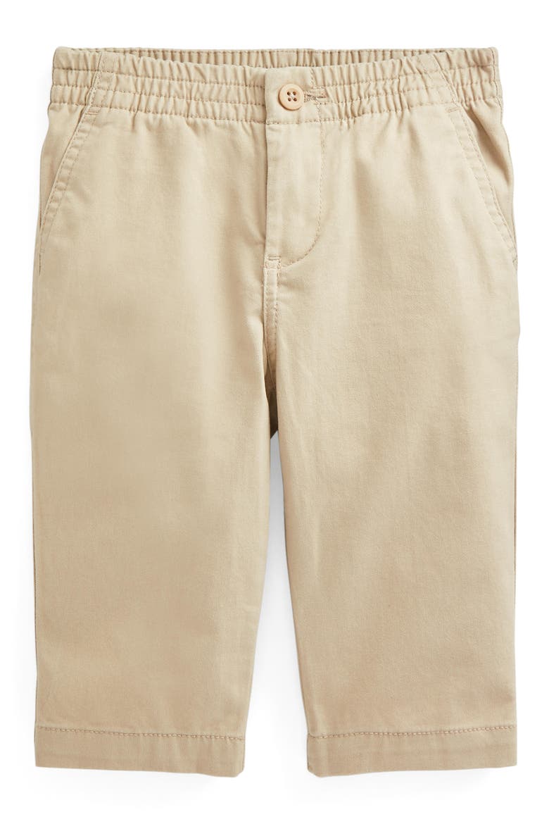 Prepster Stretch Cotton Twill Pants, Main, color, KHAKI