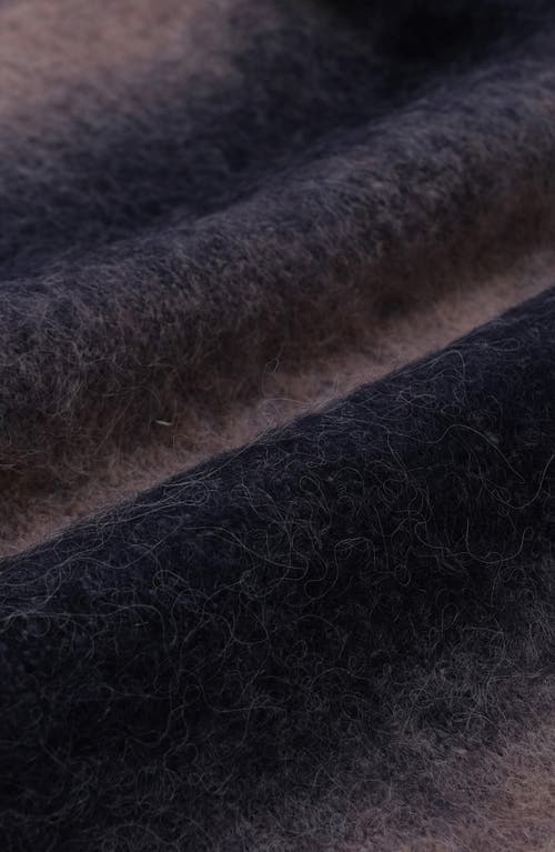 Students Cole Mohair Mock Neck Sweater In Brown