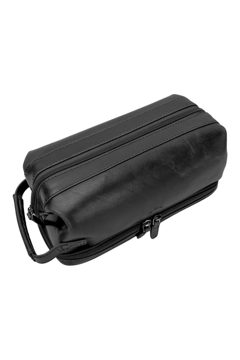 Buffalo Collection Organizer Toiletry Bag, Alternate, color, BLACK