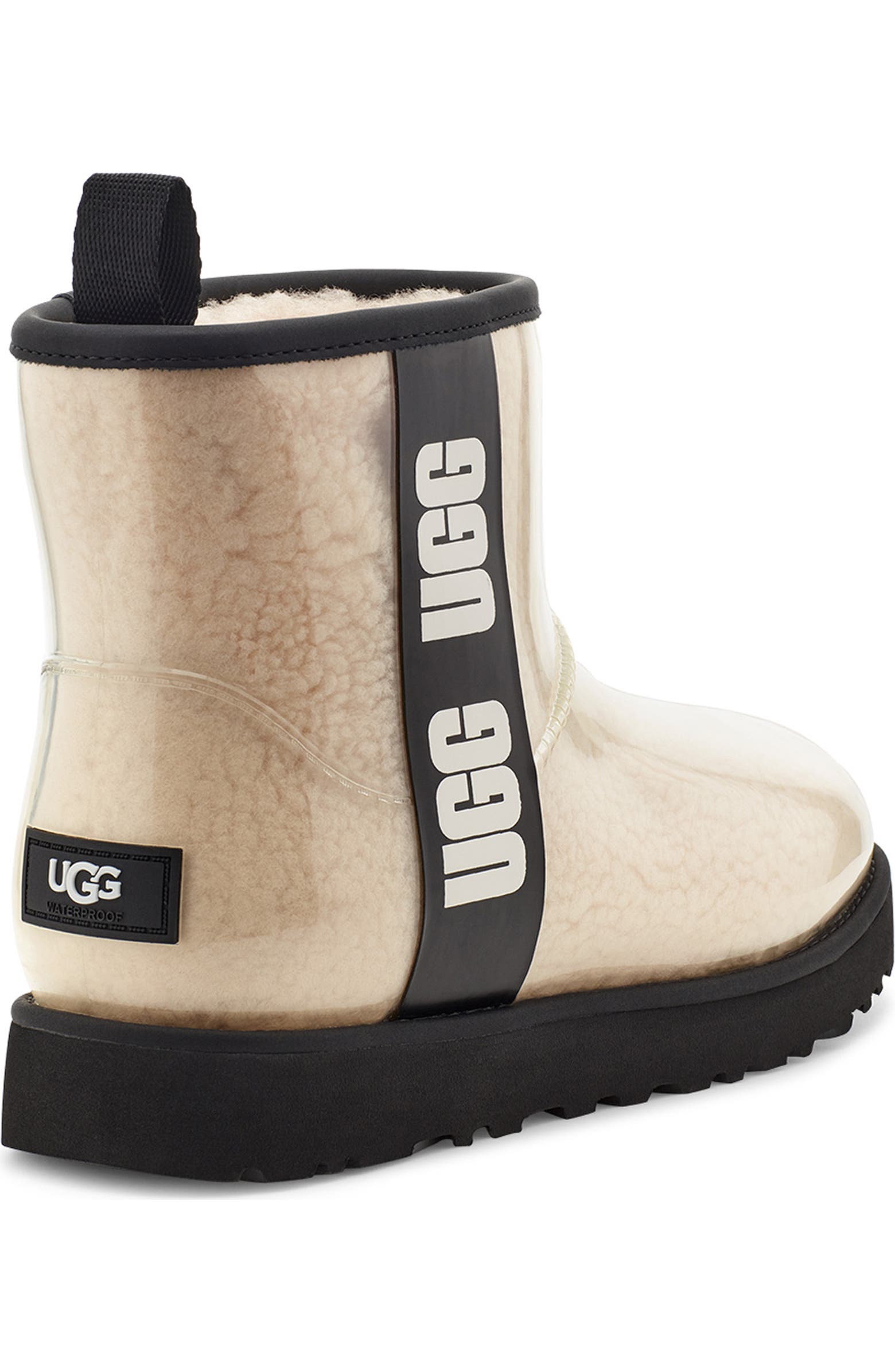 UGG® Classic Mini Waterproof Clear Boot (Women) | Nordstromrack
