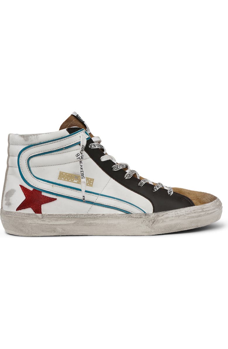 Golden Goose Slide High Top Sneaker, Main, color,