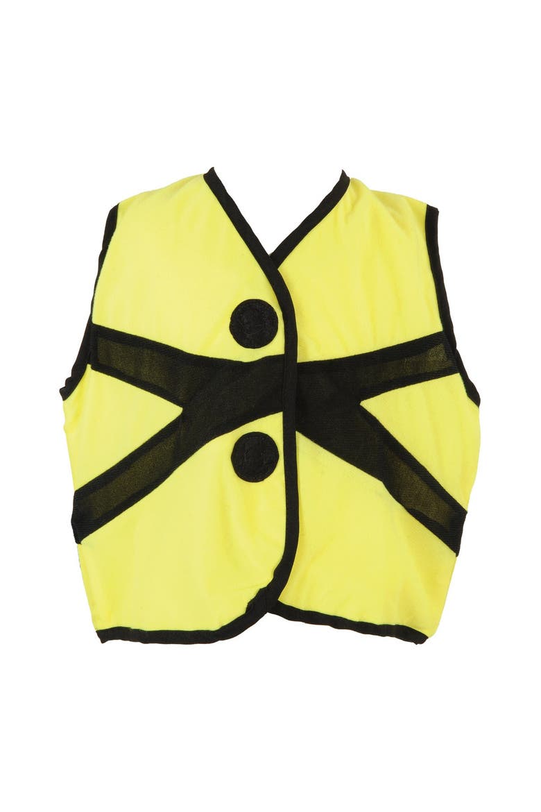 Toddler Construction Worker Vest & Hat, Alternate, color, Yellow