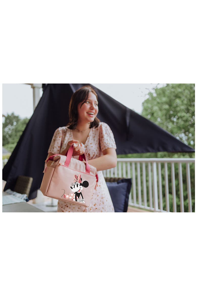 x Disney® Mickey Mouse On the Go Cooler Tote Bag, Alternate, color, PINK