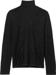John Varvatos Alistair Broken Argyle Turtleneck Sweater